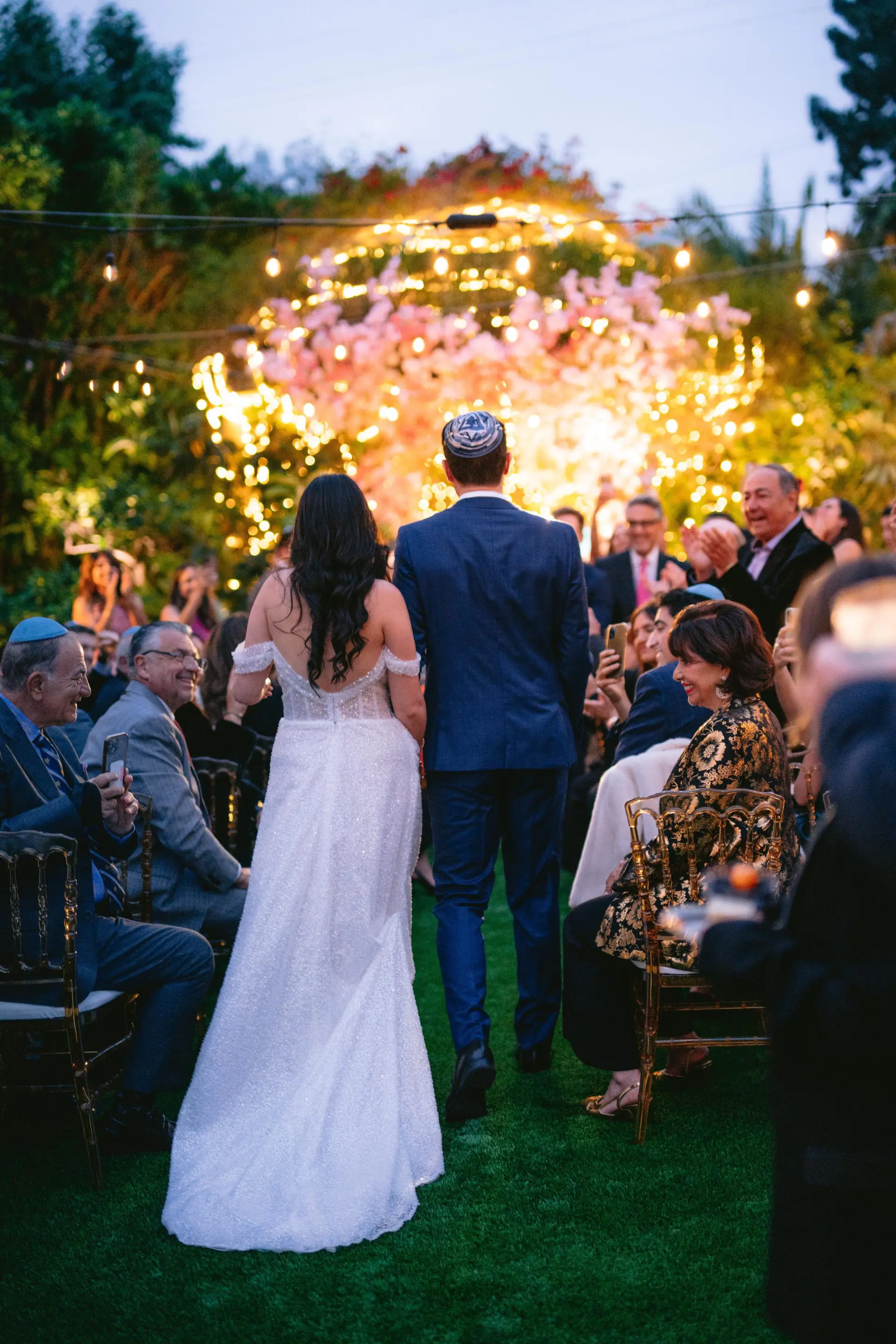 Shauna and Angelo Ketubah Signing at a Private Residence